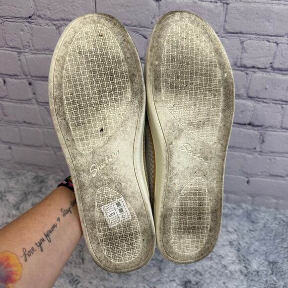 Skechers Coastal Drive Slip On Shoes Cream Off White Size 9 Casual - Picture 8 of 8